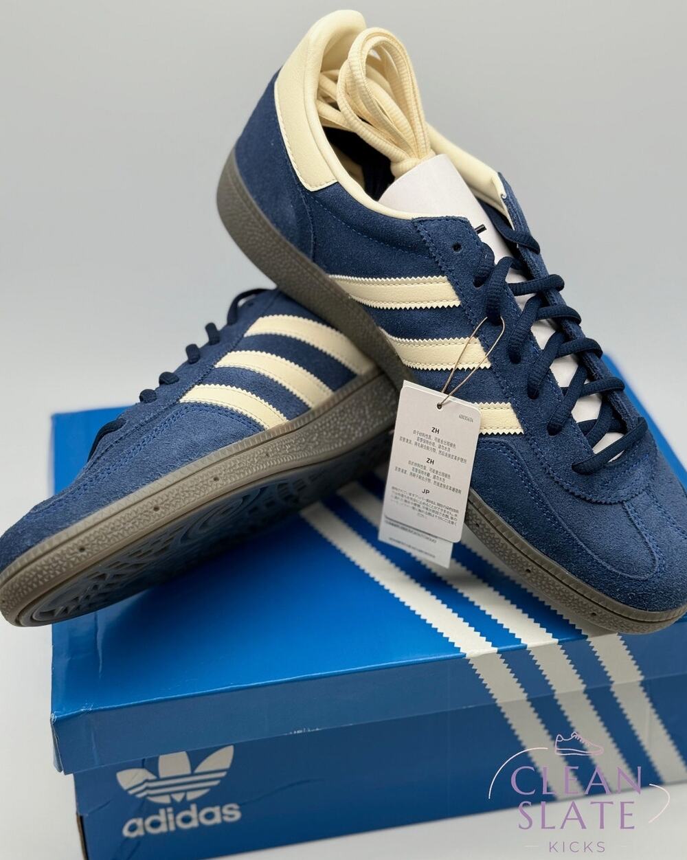 Adidas Handball Spezial Indigo Cream Men's 11.5 EU 46 New In Box